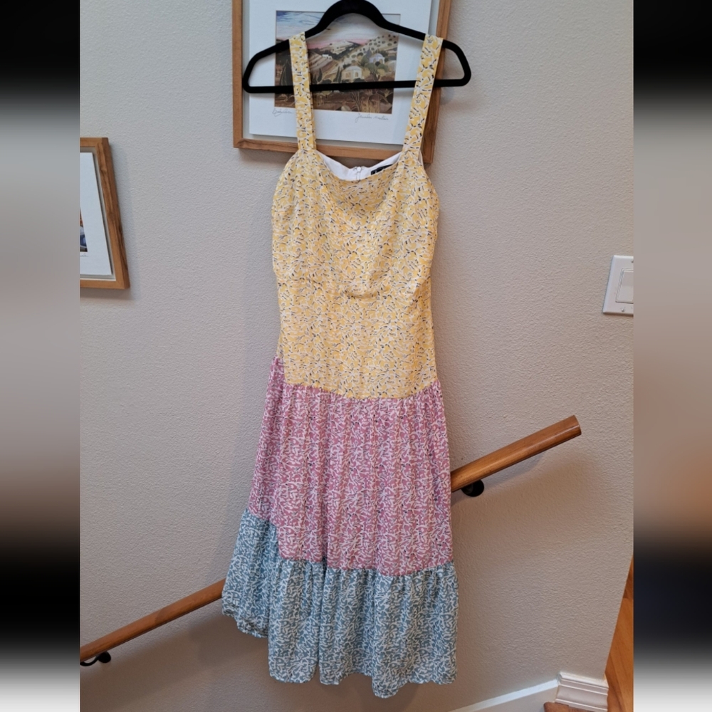 Sam Edelman tiered maxi dress
